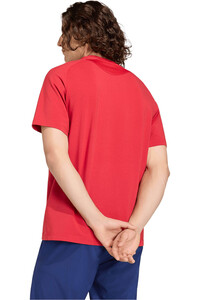 adidas camiseta de fútbol oficiales ESPAÑA MUNDIAL 2026 ROJO vista trasera