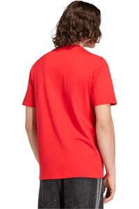 adidas camiseta de fútbol oficiales ESPAÑA MUNDIAL 2026 ROJO vista trasera