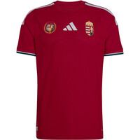 adidas camiseta de fútbol oficiales HUNGRIA MUNDIAL 2026 PRIMERA EQUIPACION AUTHENTIC ROJO vista detalle
