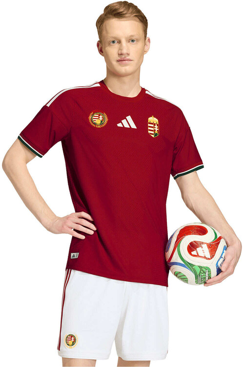 ADIDAS HUNGRIA MUNDIAL 2026 PRIMERA EQUIPACION AUTHENTIC rojo