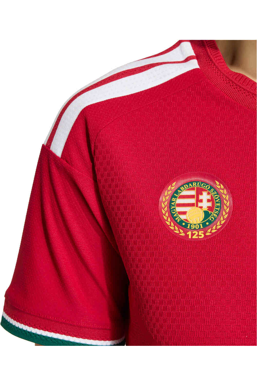 adidas camiseta de fútbol oficiales HUNGRIA MUNDIAL 2026 PRIMERA EQUIPACION MUJER AUTHENTIC ROJO 03