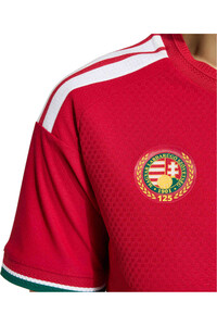 adidas camiseta de fútbol oficiales HUNGRIA MUNDIAL 2026 PRIMERA EQUIPACION MUJER AUTHENTIC ROJO 03