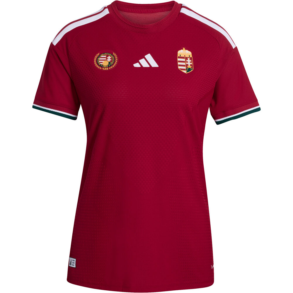 adidas camiseta de fútbol oficiales HUNGRIA MUNDIAL 2026 PRIMERA EQUIPACION MUJER AUTHENTIC ROJO 04
