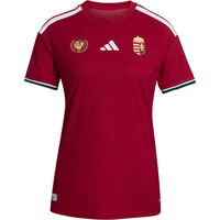 adidas camiseta de fútbol oficiales HUNGRIA MUNDIAL 2026 PRIMERA EQUIPACION MUJER AUTHENTIC ROJO 04