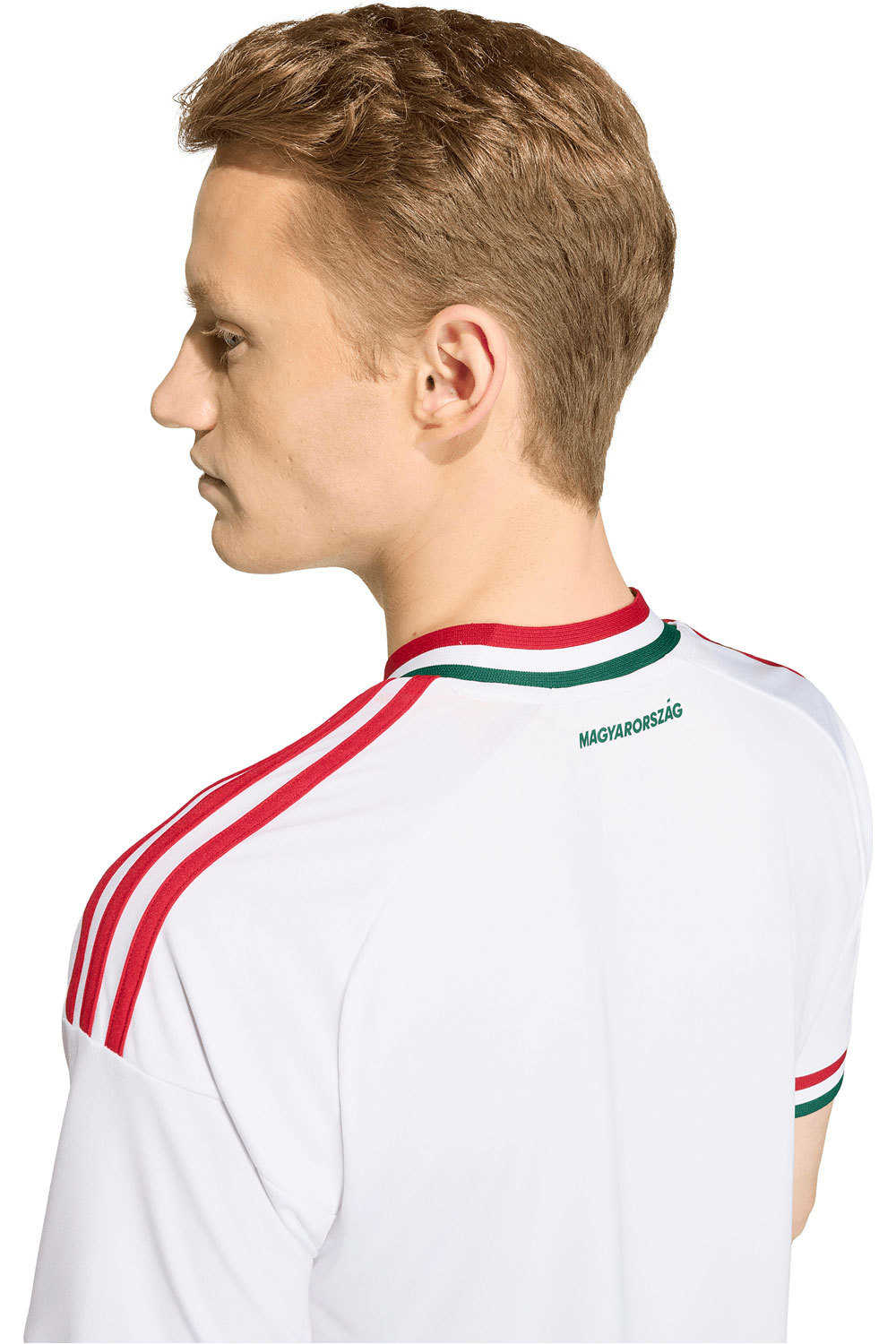 adidas camiseta de fútbol oficiales HUNGRIA MUNDIAL 2026 SEGUNDA EQUIPACION BLANCO 03