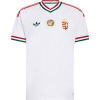 adidas camiseta de fútbol oficiales HUNGRIA MUNDIAL 2026 SEGUNDA EQUIPACION BLANCO 04