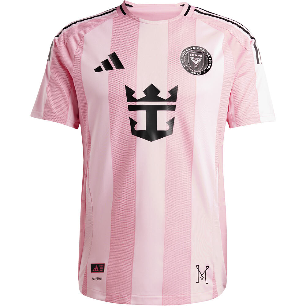 adidas camiseta de fútbol oficiales INTER MIAMI 25/26 1ª EQUIPACION AUTHENTIC ROSA 05