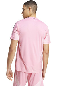 adidas camiseta de fútbol oficiales INTER MIAMI 25/26 1ª EQUIPACION AUTHENTIC ROSA vista trasera