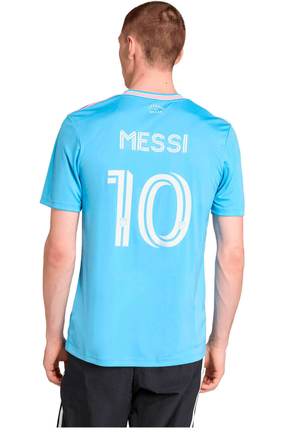 adidas camiseta de fútbol oficiales INTER MIAMI 25/26 TERCERA EQUIPACION MESSI  vista trasera
