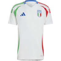 adidas camiseta de fútbol oficiales ITALIA EUROCOPA 2024 SEGUNDA EQUIPACION BLANCO 06