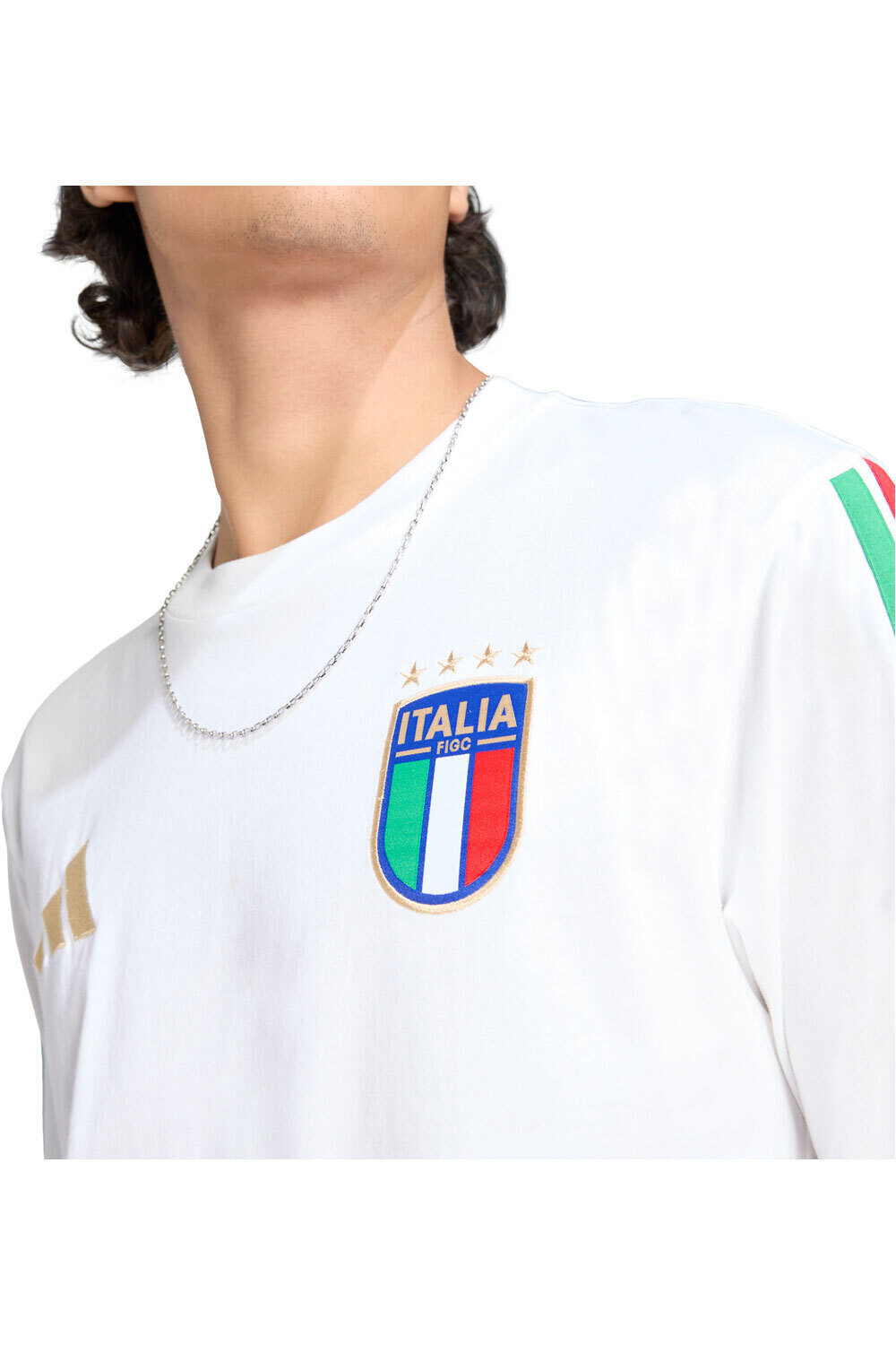 adidas camiseta de fútbol oficiales ITALIA MUNDIAL 2026 BLANCO 03