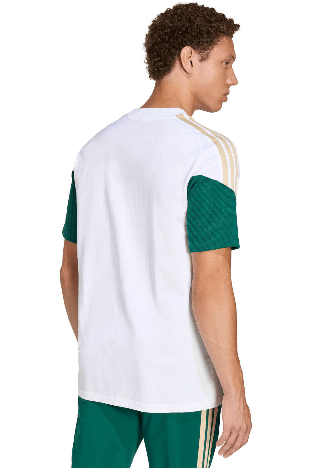 adidas camiseta de fútbol oficiales ITALIA MUNDIAL 2026 BLANCO vista trasera