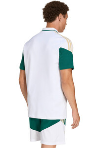adidas camiseta de fútbol oficiales ITALIA MUNDIAL 2026 BLANCO vista trasera