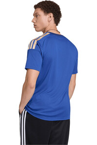 adidas camiseta de fútbol oficiales ITALIA MUNDIAL 2026 PRIMERA EQUIPACION FAN AZUL vista trasera