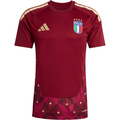 adidas camiseta de fútbol oficiales ITALIA MUNDIAL 2026 PRIMERA EQUIPACION PORTERO ROJO