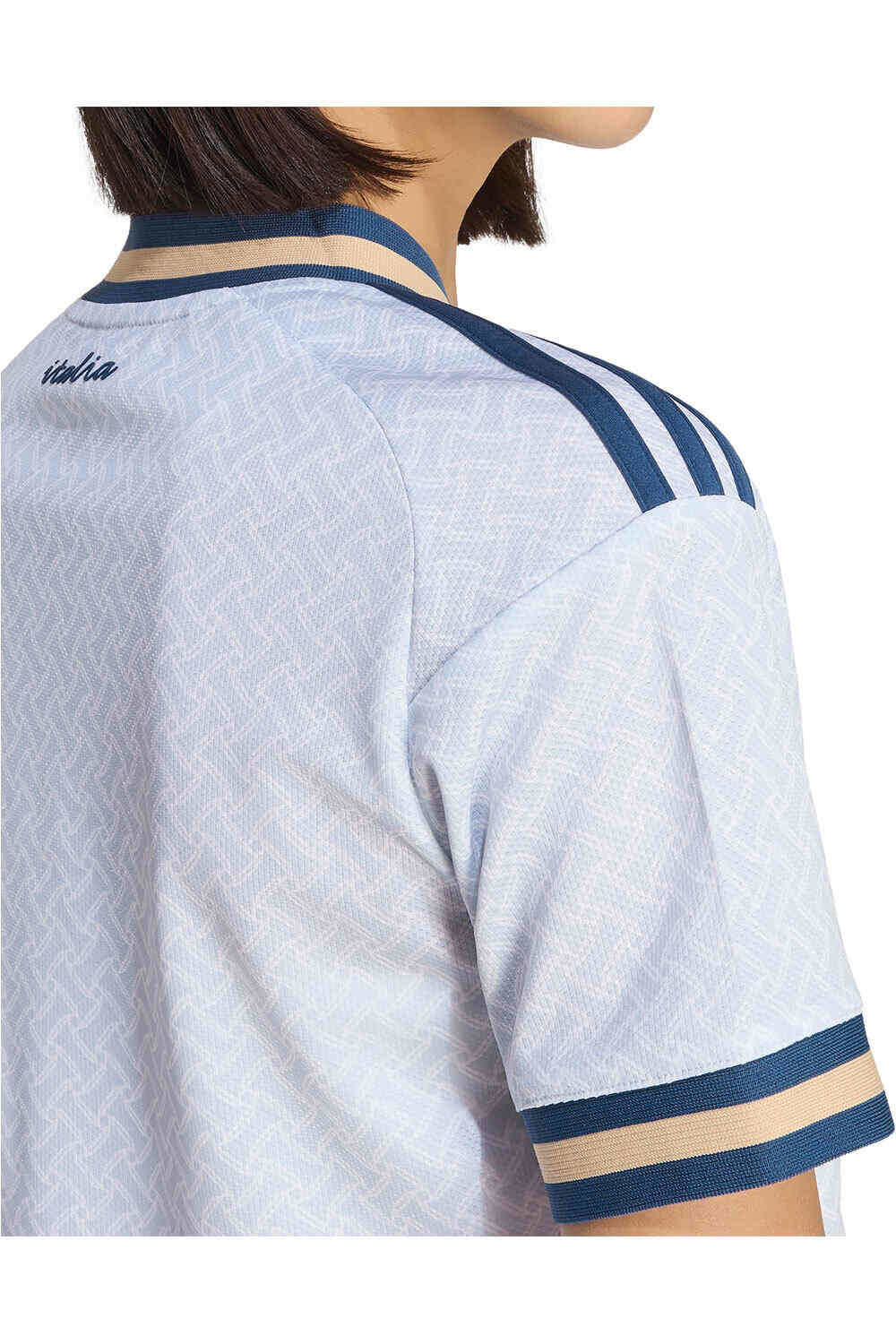 adidas camiseta de fútbol oficiales ITALIA MUNDIAL 2026 SEGUNDA EQUIPACION MUJER AZUL 03