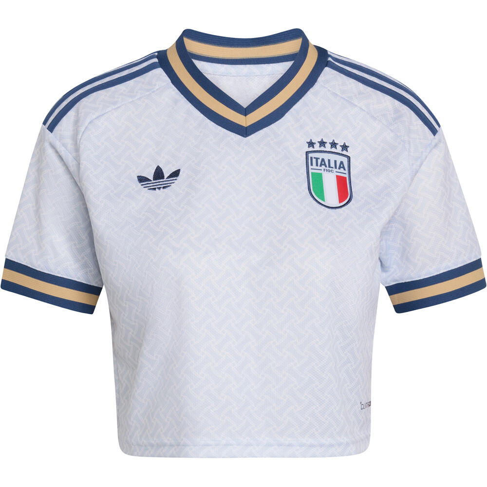 adidas camiseta de fútbol oficiales ITALIA MUNDIAL 2026 SEGUNDA EQUIPACION MUJER AZUL 04