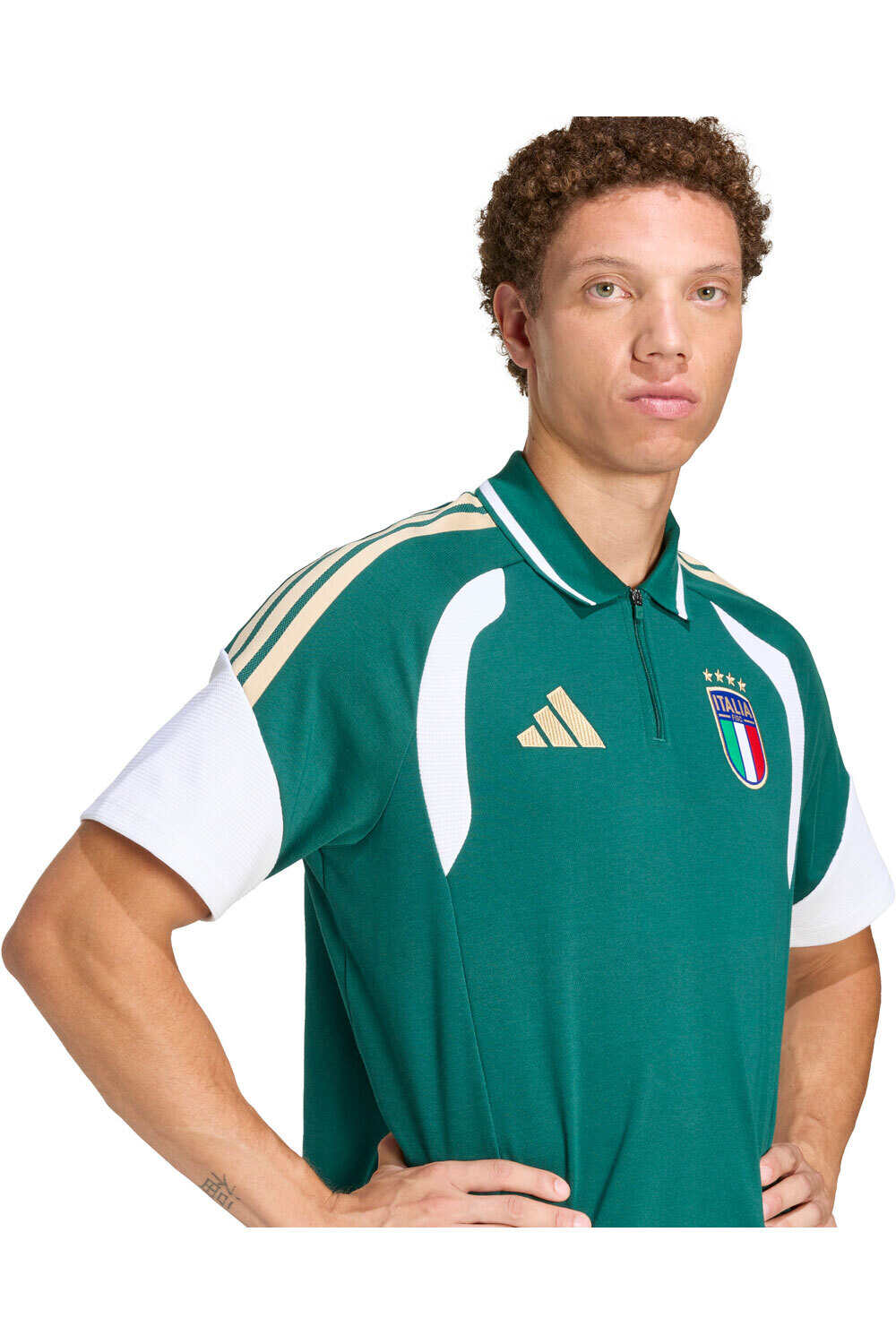 adidas camiseta de fútbol oficiales ITALIA MUNDIAL 2026 VERDE 03