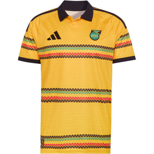 adidas camiseta de fútbol oficiales JAMAICA MUNDIAL 2026 PRIMERA EQUIPACION AMARILLO