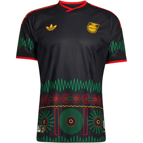 ADIDAS JAMAICA MUNDIAL 2026 SEGUNDA EQUIPACION AUTHENTIC negro