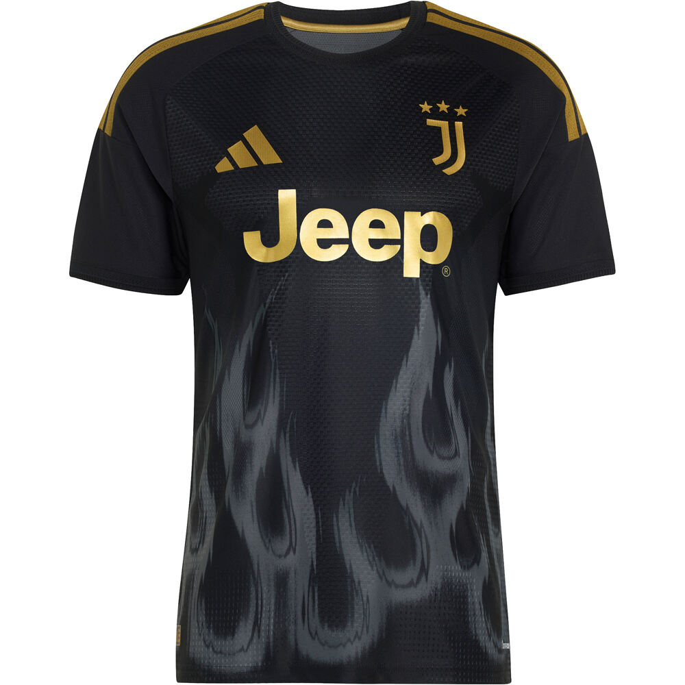 adidas camiseta de fútbol oficiales JUVE 3 JSY AU NEGRO 04