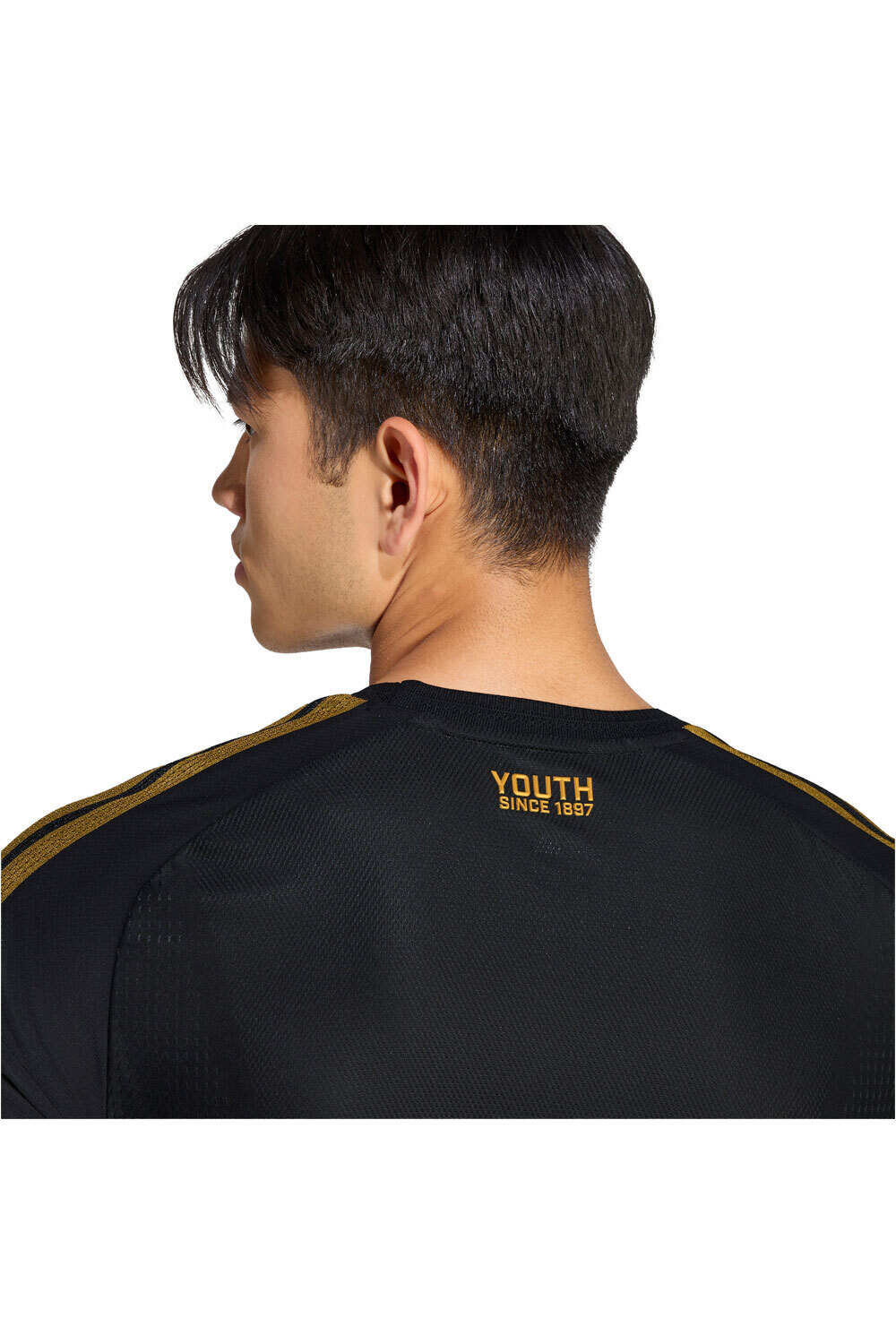 adidas camiseta de fútbol oficiales JUVE 3 JSY AU NEGRO vista detalle