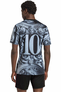 adidas camiseta de fútbol oficiales JUVENTUS 25/26 PREMATCH  vista trasera