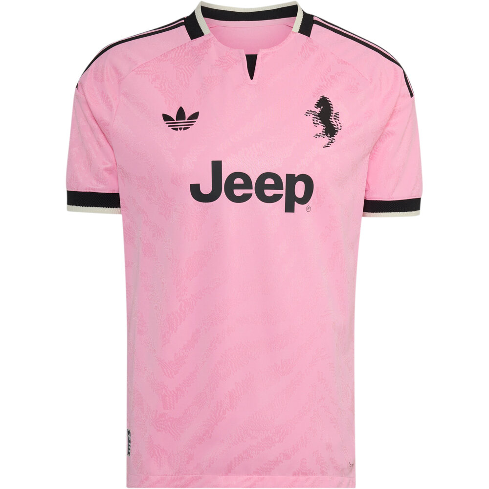 adidas camiseta de fútbol oficiales JUVENTUS 26/27 ROSA vista detalle