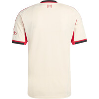 adidas camiseta de fútbol oficiales LIVERPOOL 25/26 SEGUNDA EQUIPACION  vista trasera