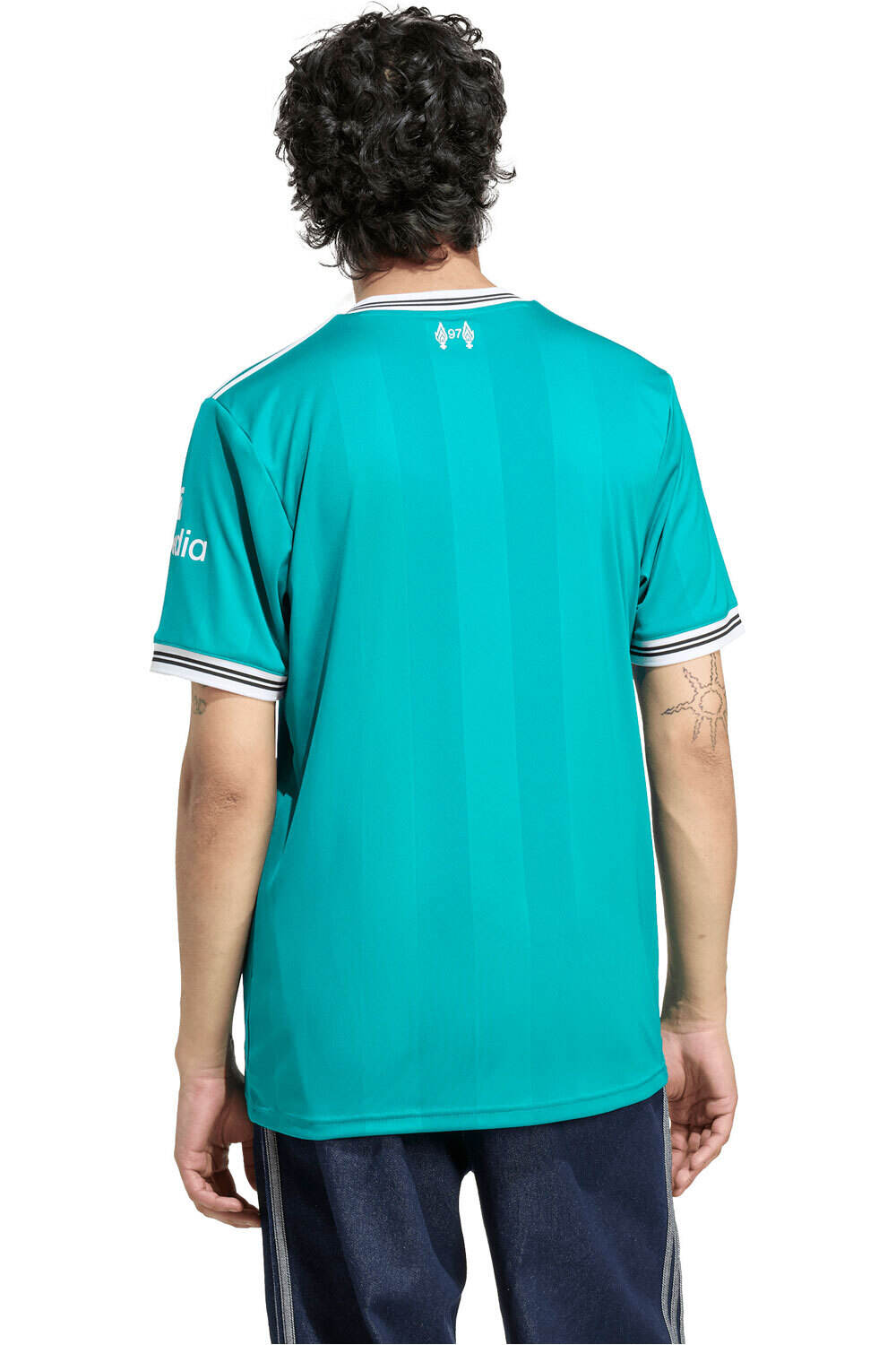 adidas camiseta de fútbol oficiales LIVERPOOL 25/26 TERCERA EQUIPACION  vista trasera