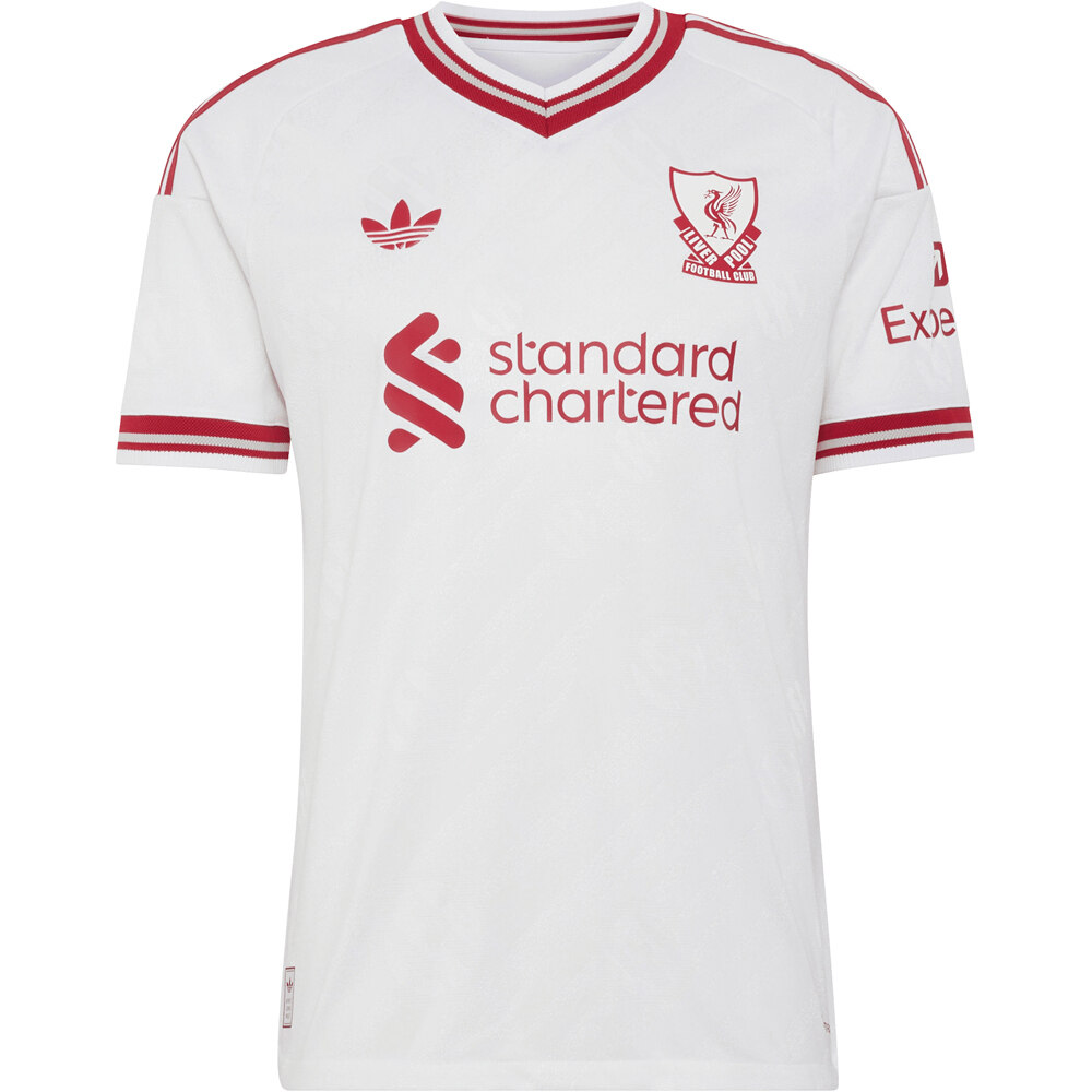 adidas camiseta de fútbol oficiales LIVERPOOL FC 26/27 SEGUNDA EQUIPACIN BLANCO vista detalle