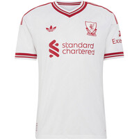 adidas camiseta de fútbol oficiales LIVERPOOL FC 26/27 SEGUNDA EQUIPACIN BLANCO vista detalle