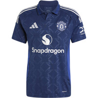 adidas camiseta de fútbol oficiales MANCHESTER UNITED 24/25 SEGUNDA EQUIPACION AZUL 04