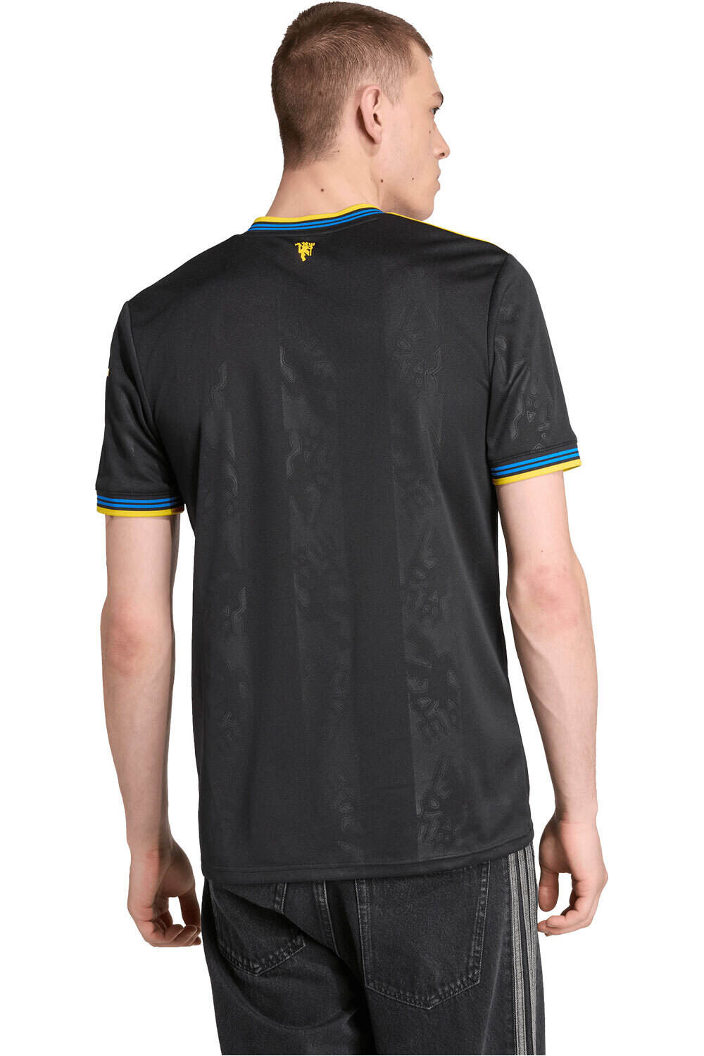adidas camiseta de fútbol oficiales MANCHESTER UNITED 25/26 TERCERA EQUIPACION  vista trasera