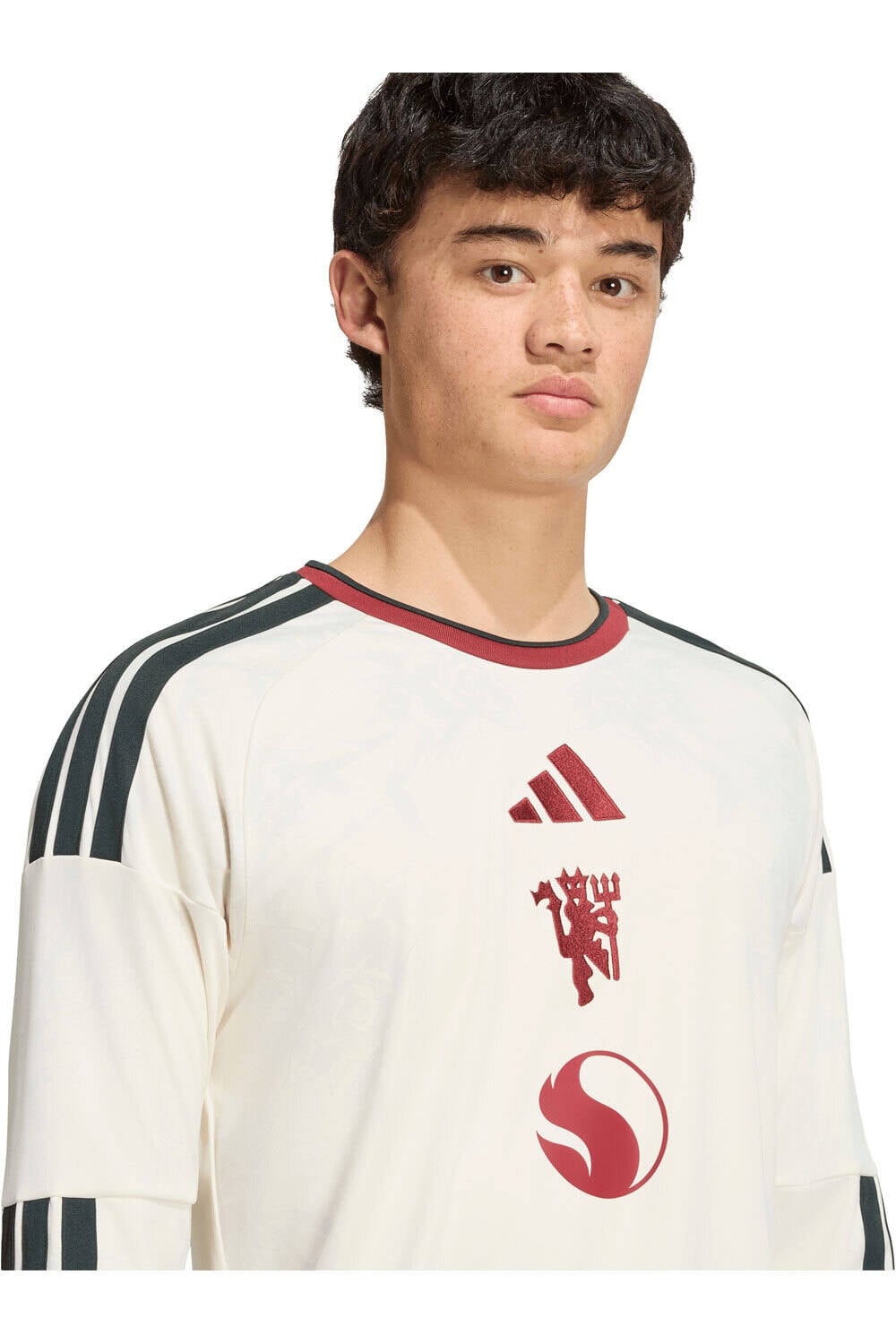 adidas camiseta de fútbol oficiales MANCHESTER UNITED 26/27 3a EQUIPACIN MARRON vista detalle