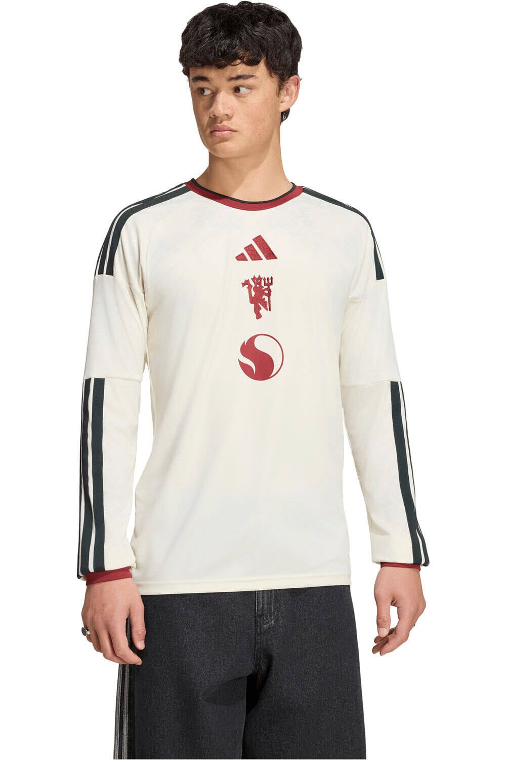 adidas camiseta de fútbol oficiales MANCHESTER UNITED 26/27 3a EQUIPACIN MARRON vista frontal