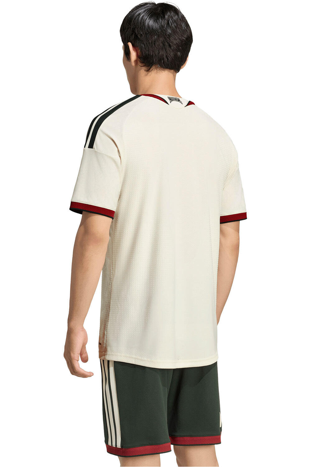adidas camiseta de fútbol oficiales MANCHESTER UNITED 26/27 AUTHENTIC MARRON vista trasera