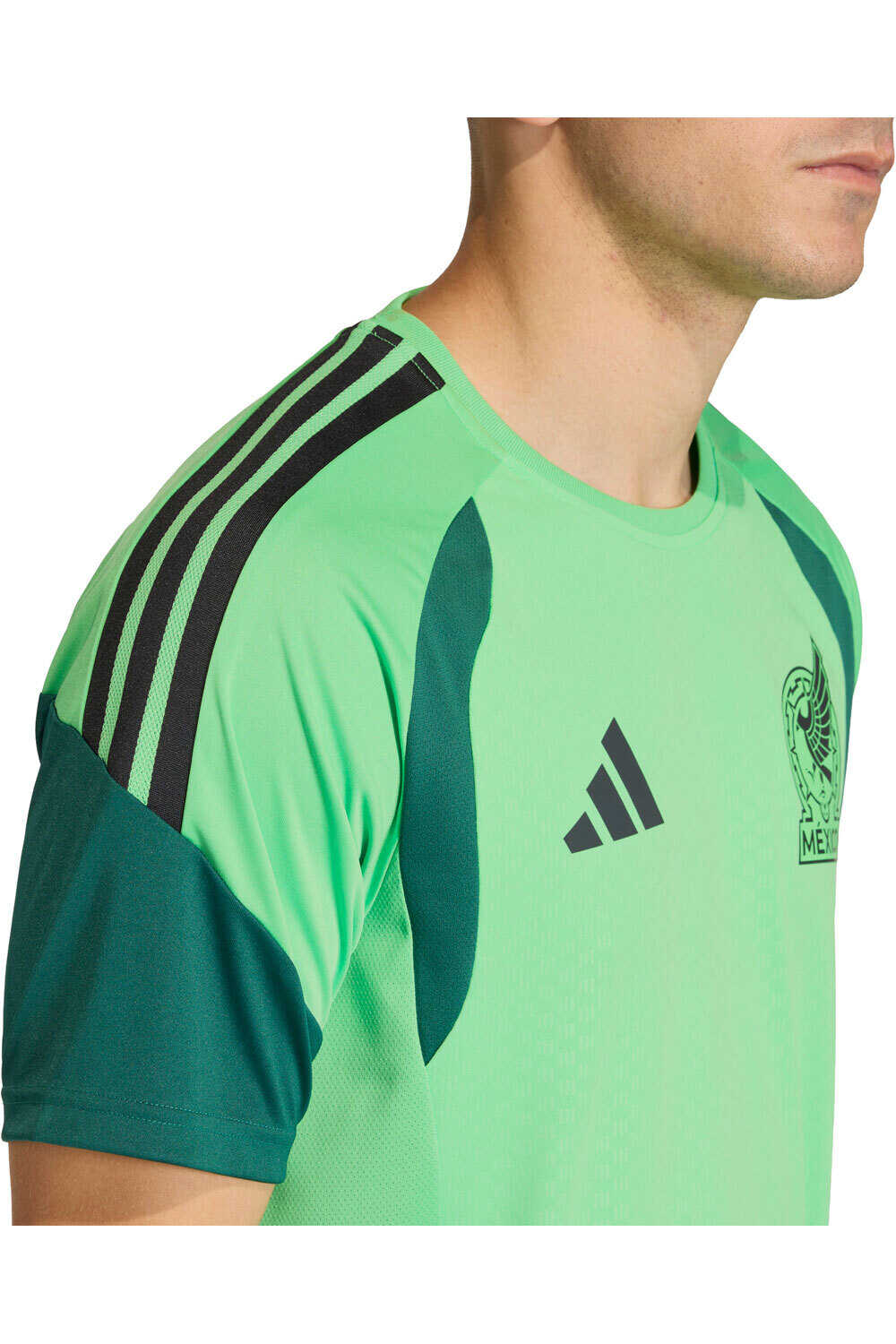 adidas camiseta de fútbol oficiales MEXICO MUNDIAL 2026 ENTRENAMIENTO  03