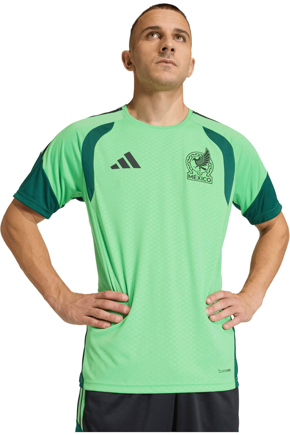 adidas camiseta de fútbol oficiales MEXICO MUNDIAL 2026 ENTRENAMIENTO  vista detalle