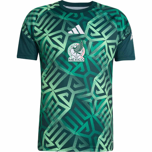 ADIDAS MEXICO MUNDIAL 2026 PRIMERA EQUIPACION PREMATCH negro