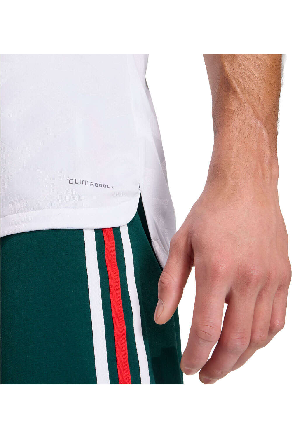 adidas camiseta de fútbol oficiales MEXICO MUNDIAL 2026 SEGUNDA EQUIPACION BLANCO 03