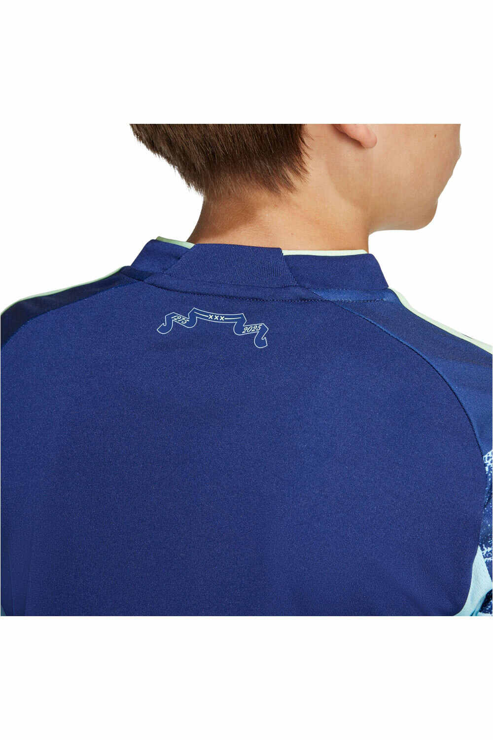 adidas camiseta de fútbol oficiales niño AJAX 25/26 SEGUNDA EQUIPACION AZUL 03