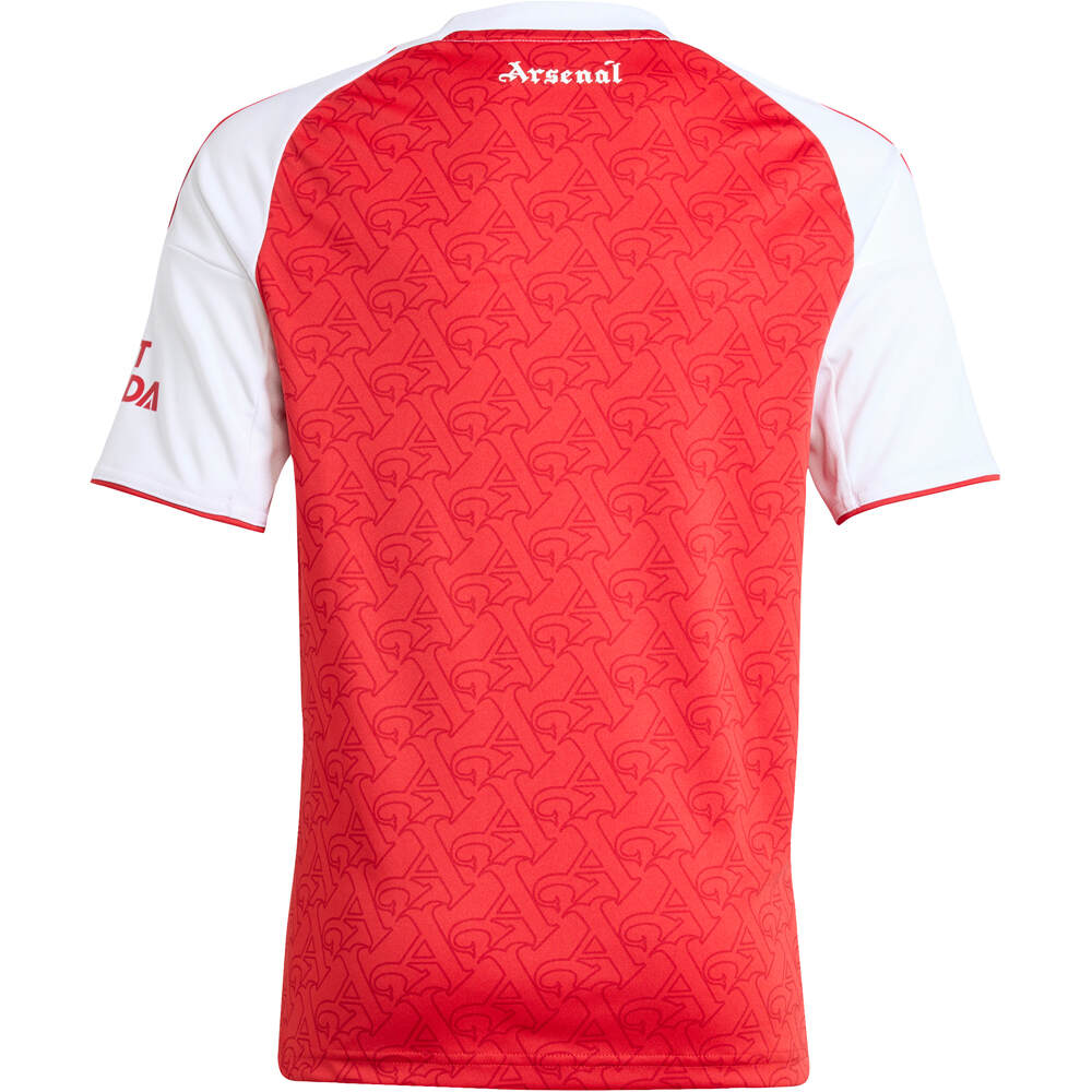 adidas camiseta de fútbol oficiales niño ARSENAL 25/26 PRIMERA EQUIPACION BLANCO 05