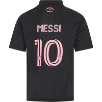 adidas camiseta de fútbol oficiales niño INTER MIAMI 25/26 SEGUNDA EQUIPACION MESSI NEGRO 05