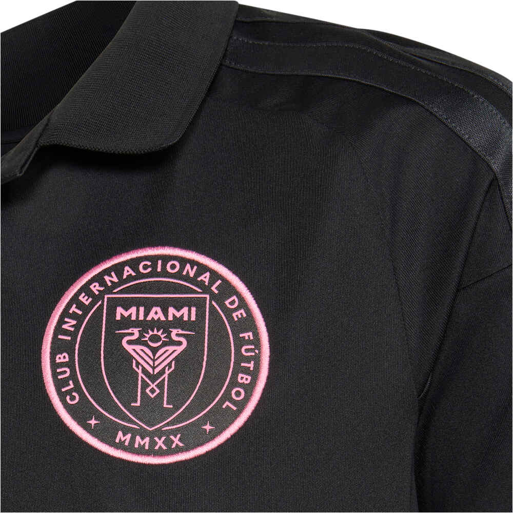 adidas camiseta de fútbol oficiales niño INTER MIAMI 25/26 SEGUNDA EQUIPACION MESSI NEGRO 06
