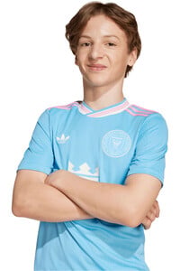 adidas camiseta de fútbol oficiales niño INTER MIAMI 25/26 TERCERA EQUIPACION AZUL 03