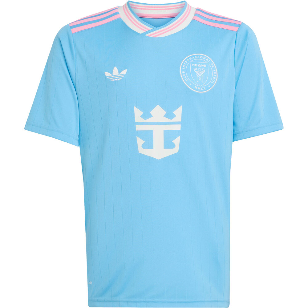 adidas camiseta de fútbol oficiales niño INTER MIAMI 25/26 TERCERA EQUIPACION AZUL 05