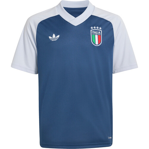 ADIDAS ITALIA MUNDIAL 2026 SEGUNDA EQUIPACION PREMATCH azul