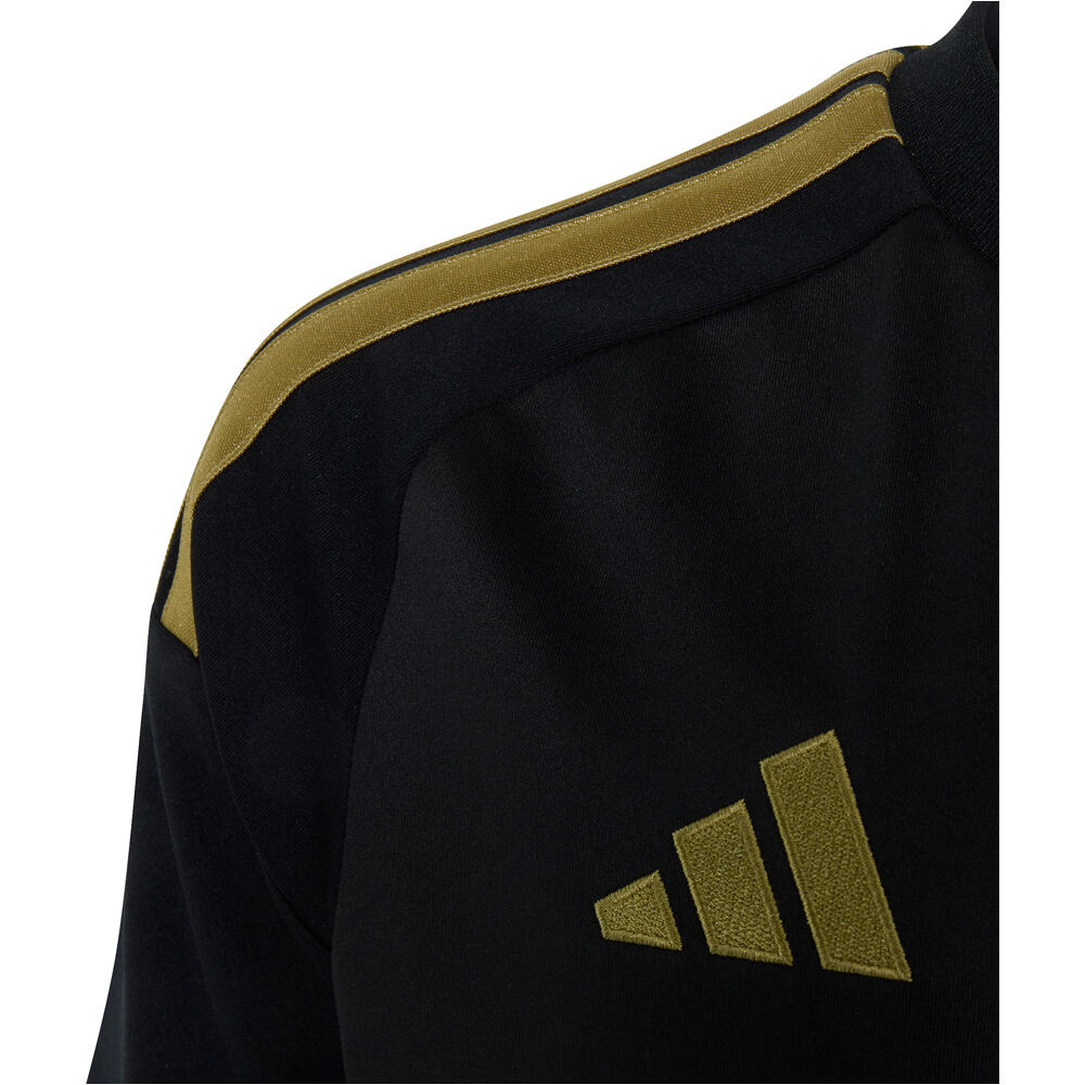 adidas camiseta de fútbol oficiales niño JUVE 3 JSY Y NEGRO vista detalle
