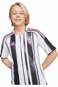 adidas camiseta de fútbol oficiales niño JUVENTUS 25/26 PRIMERA EQUIPACION BLANCO 03